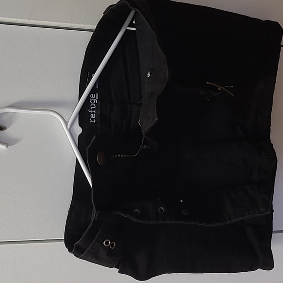 Woman's denim black short skirt A2 - Picture 7 of 7